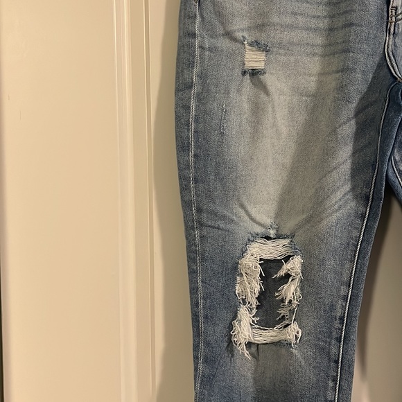 KanCan Distressed Blue Jeans - Picture 3 of 9